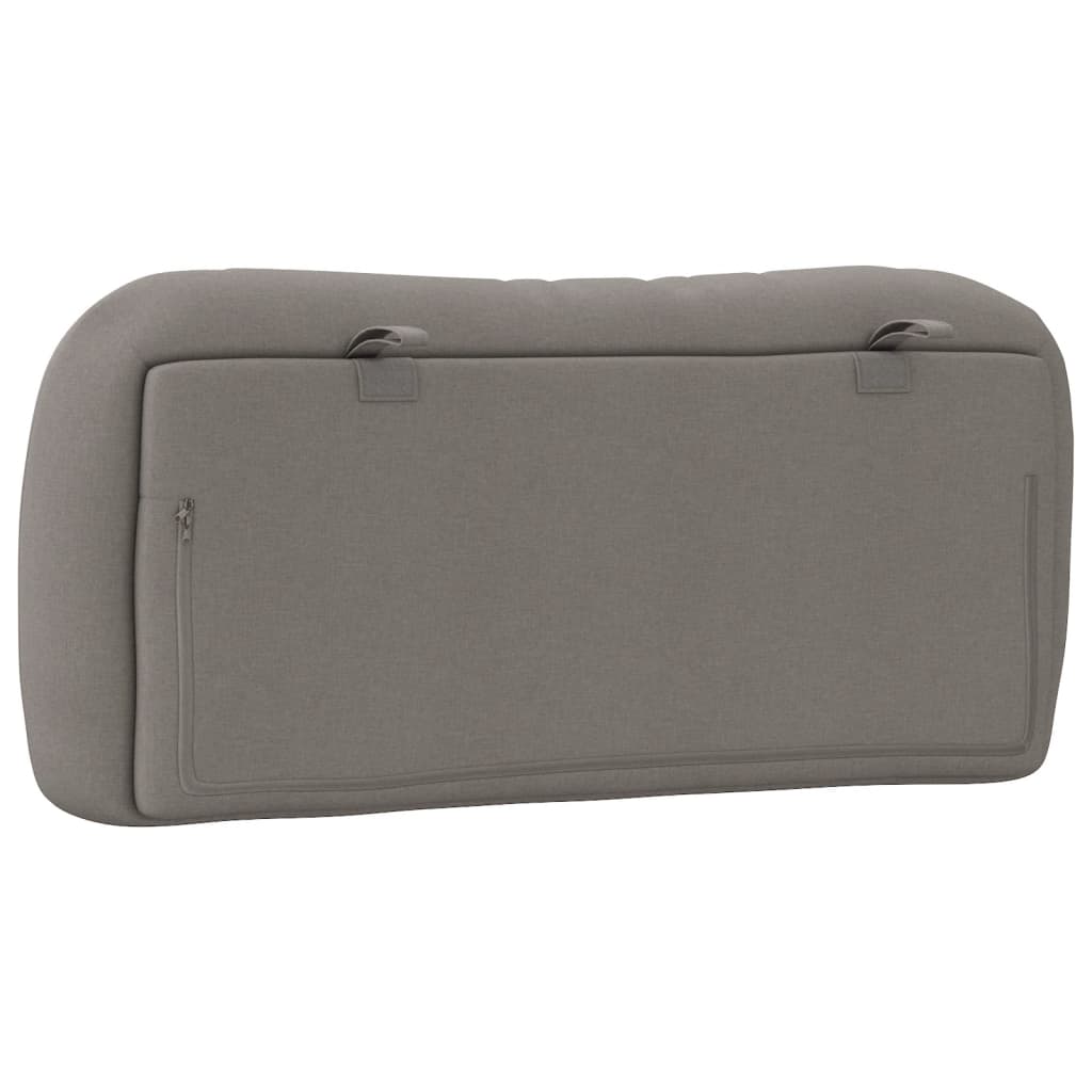 Hoofdbordkussen Stof Taupe 80 cm