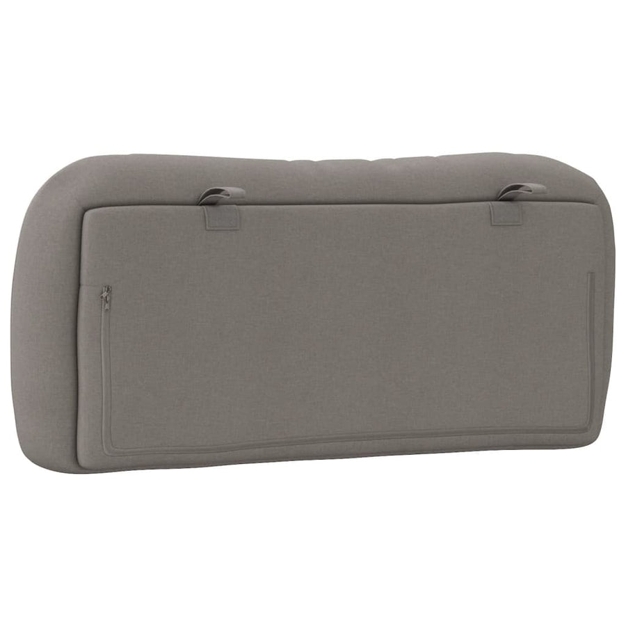 Hoofdbordkussen Stof Taupe 80 cm
