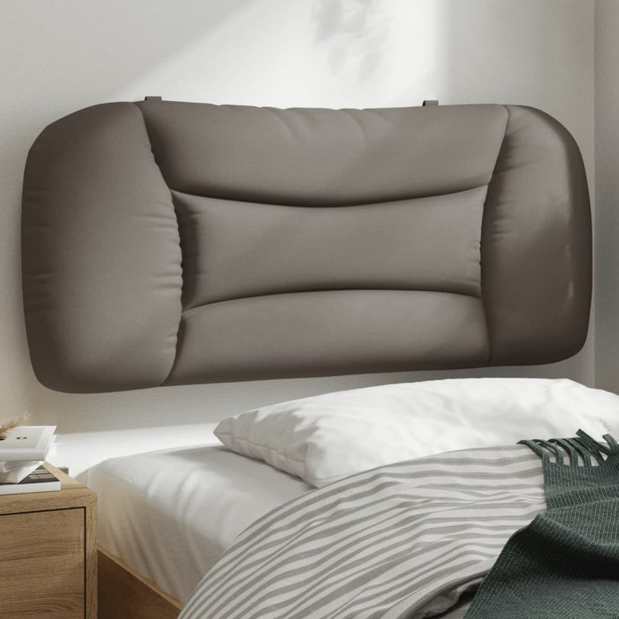Hoofdbordkussen Stof Taupe 80 cm