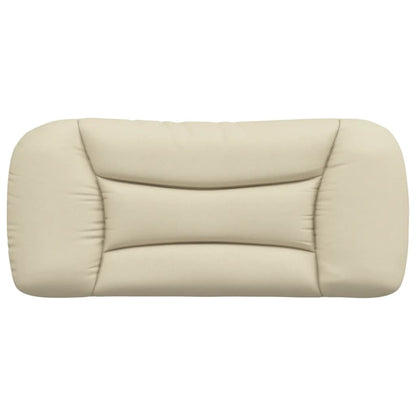 Hoofdbordkussen Stof Kleurig Crème 80 cm