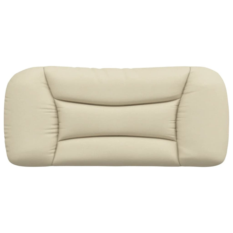 Hoofdbordkussen Stof Kleurig Crème 80 cm