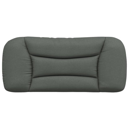 Hoofdbordkussen Stof Donkergrijs 90 cm