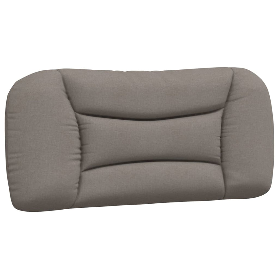 Hoofdbordkussen Stof Taupe 90 cm