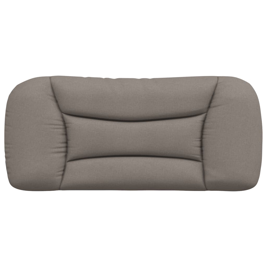 Hoofdbordkussen Stof Taupe 90 cm