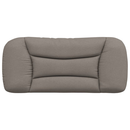 Hoofdbordkussen Stof Taupe 90 cm