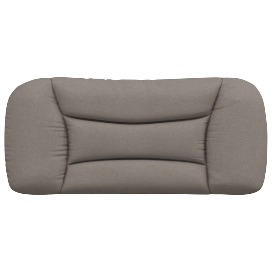 Hoofdbordkussen Stof Taupe 90 cm