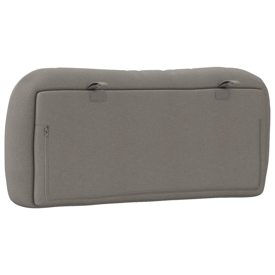 Hoofdbordkussen Stof Taupe 90 cm