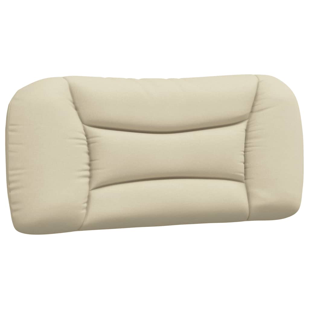 Hoofdbordkussen Stof Kleurig Crème 90 cm