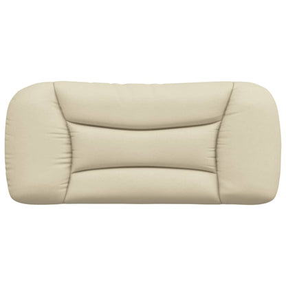 Hoofdbordkussen Stof Kleurig Crème 90 cm