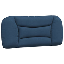 Hoofdbordkussen Stof Blauw 90 cm