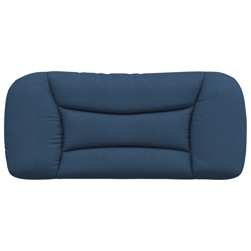Hoofdbordkussen Stof Blauw 90 cm