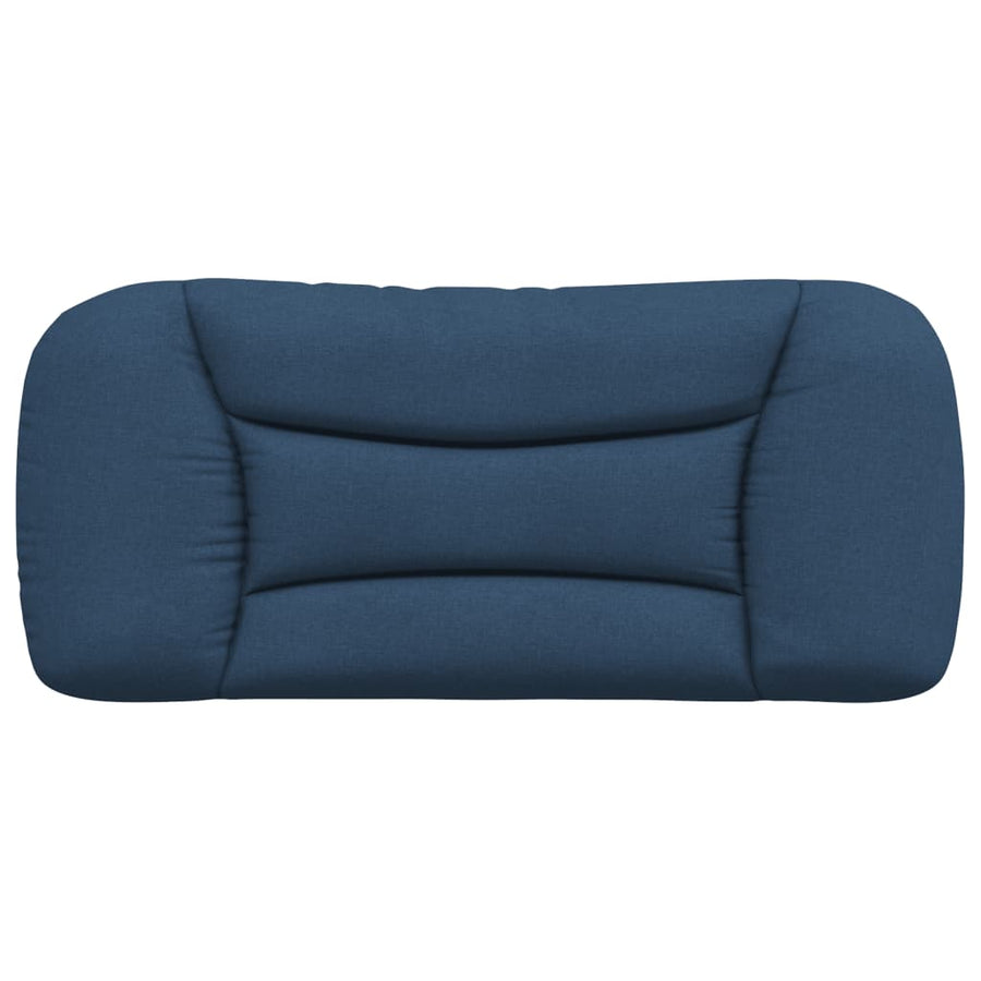 Hoofdbordkussen Stof Blauw 90 cm