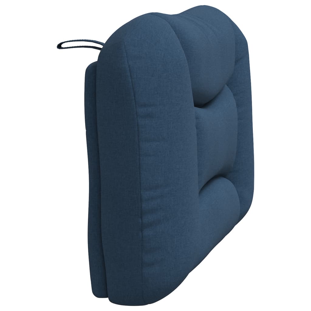 Hoofdbordkussen Stof Blauw 90 cm