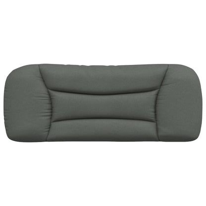 Hoofdbordkussen Stof Donkergrijs 100 cm