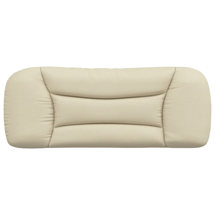 Hoofdbordkussen Stof Kleurig Crème 100 cm