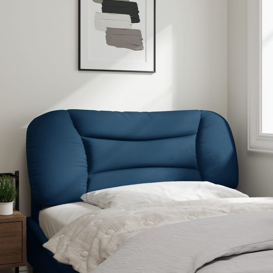 Hoofdbordkussen Stof Blauw 100 cm