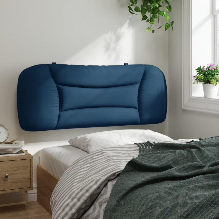 Hoofdbordkussen Stof Blauw 100 cm