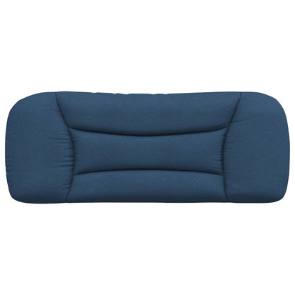 Hoofdbordkussen Stof Blauw 100 cm