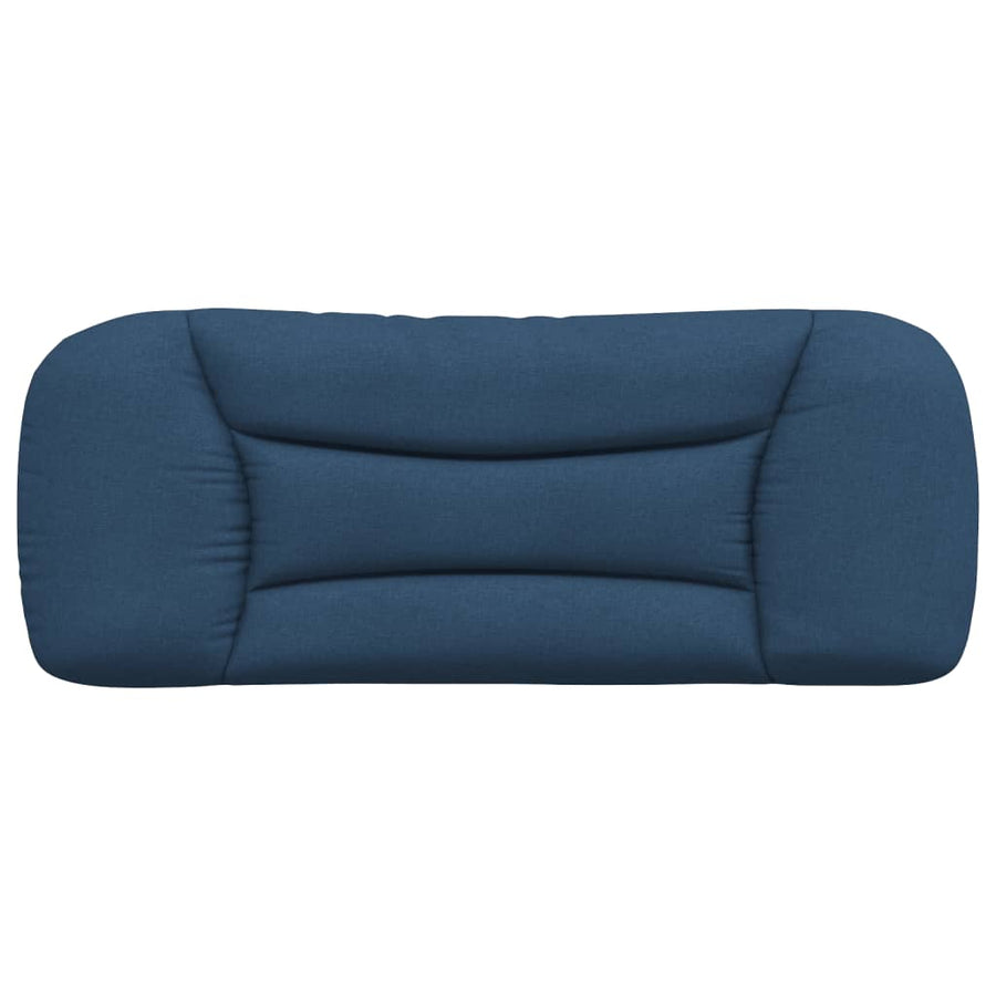 Hoofdbordkussen Stof Blauw 100 cm