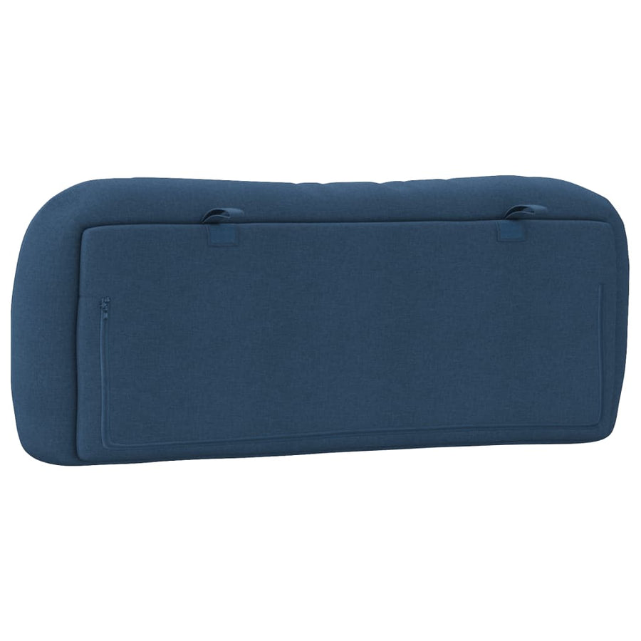 Hoofdbordkussen Stof Blauw 100 cm