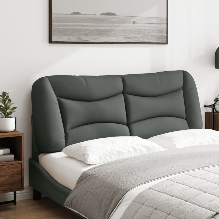 Hoofdbordkussen 120 Cm Stof Grijs