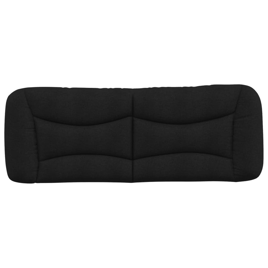 Hoofdbordkussen 120 Cm Stof Zwart