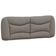 Hoofdbordkussen Stof Taupe 120 cm