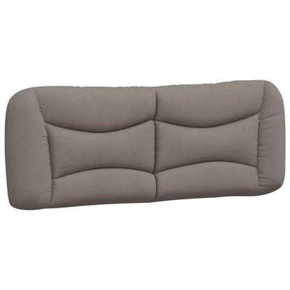 Hoofdbordkussen Stof Taupe 120 cm