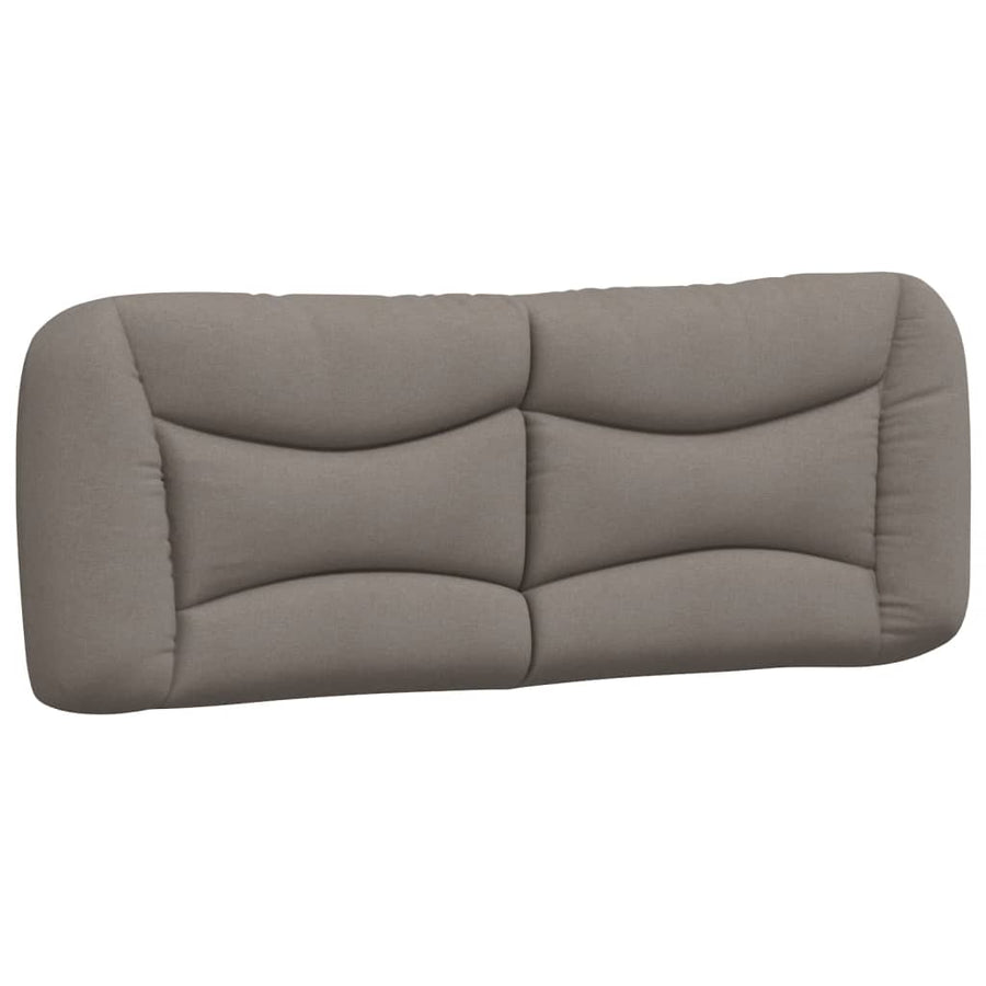 Hoofdbordkussen Stof Taupe 120 cm