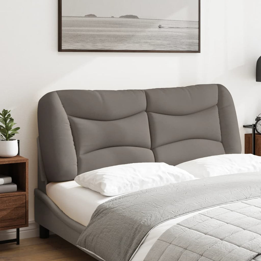 Hoofdbordkussen Stof Taupe 120 cm