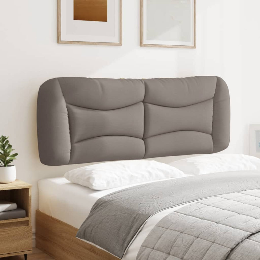 Hoofdbordkussen Stof Taupe 120 cm
