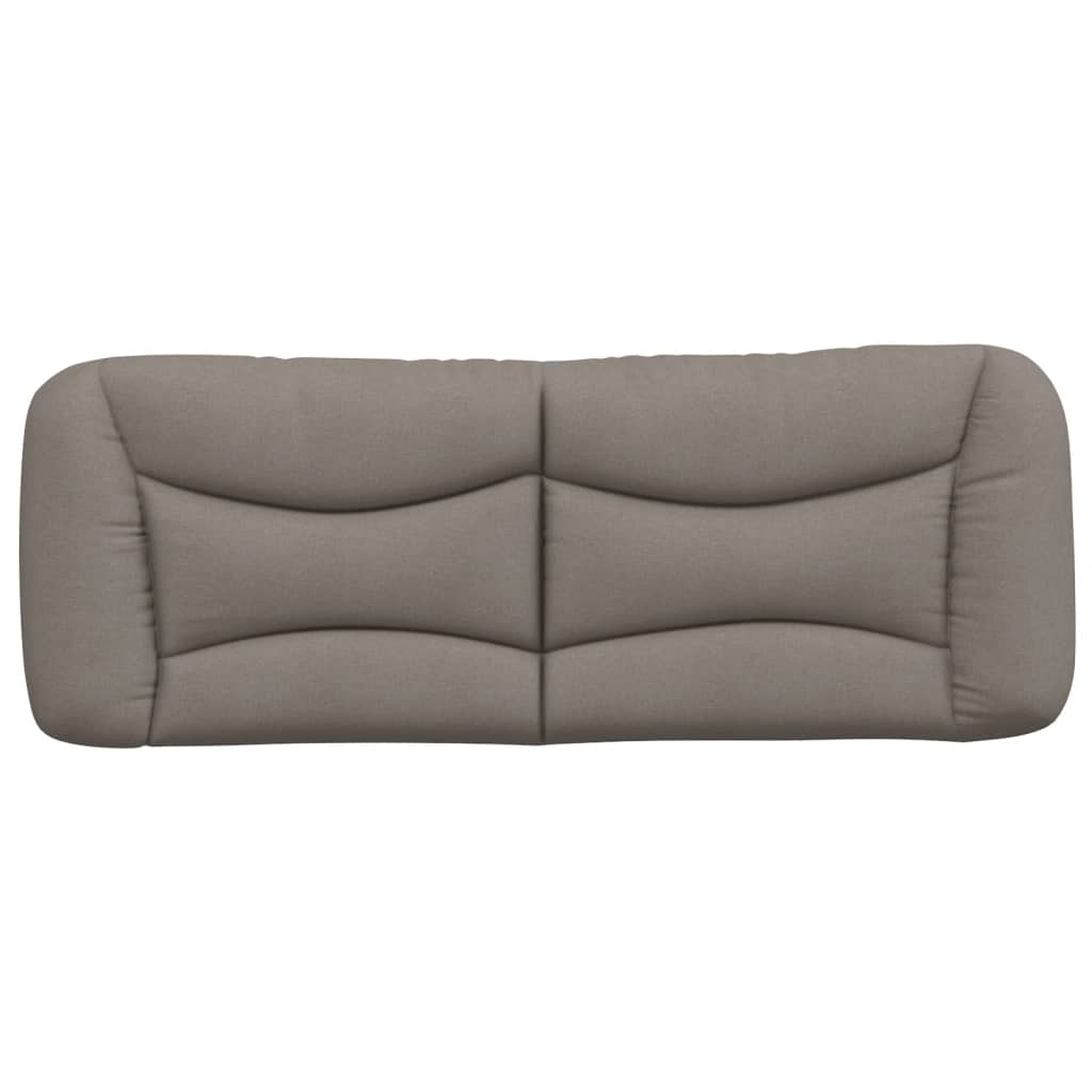 Hoofdbordkussen Stof Taupe 120 cm