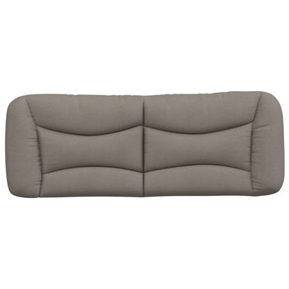 Hoofdbordkussen Stof Taupe 120 cm