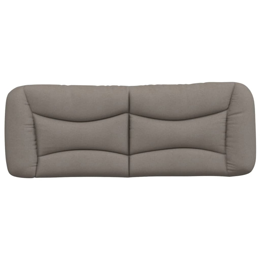 Hoofdbordkussen Stof Taupe 120 cm