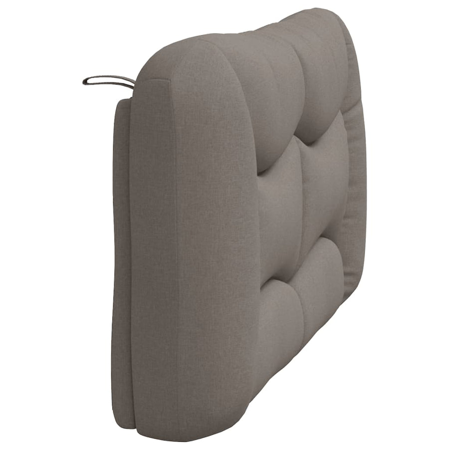 Hoofdbordkussen Stof Taupe 120 cm