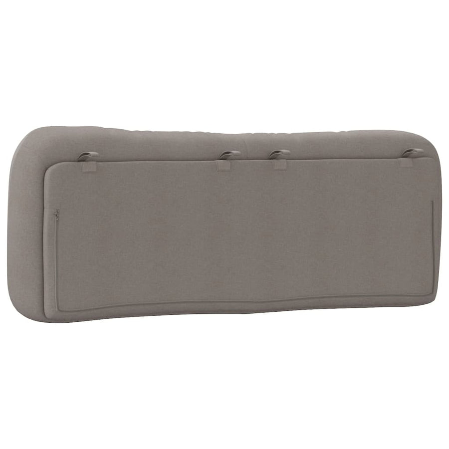 Hoofdbordkussen Stof Taupe 120 cm