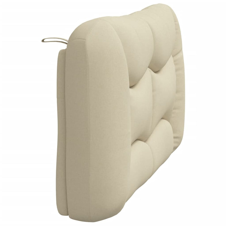 Hoofdbordkussen Stof Kleurig Crème 120 cm