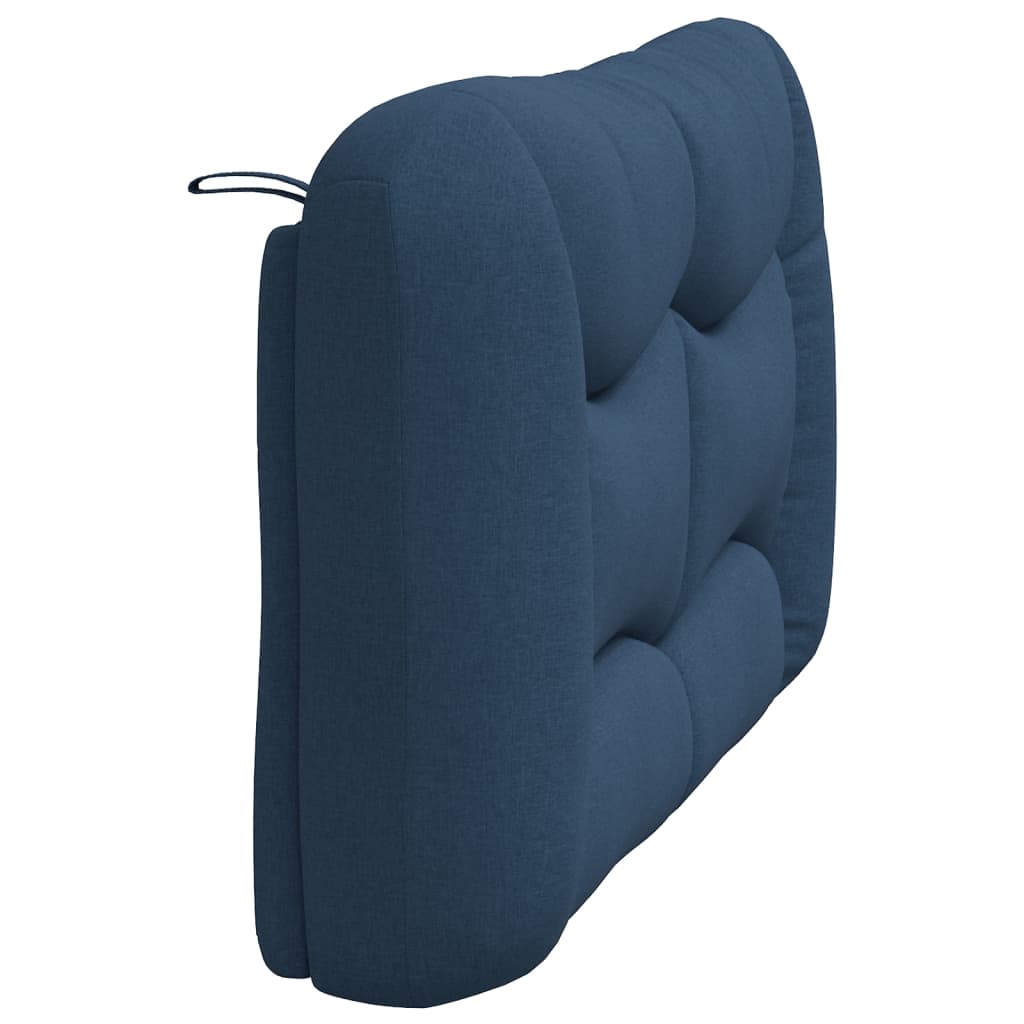 Hoofdbordkussen "Hvar" 120 cm stof blauw