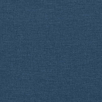 Hoofdbordkussen "Hvar" 120 cm stof blauw