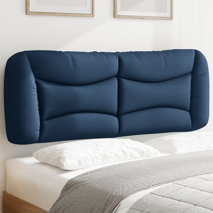Hoofdbordkussen "Hvar" 120 cm stof blauw