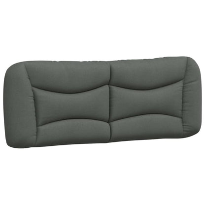 Hoofdbordkussen 140 Cm Stof Donkergrijs