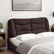 Headboard cushion "Hvar" 140 cm dark brown fabric