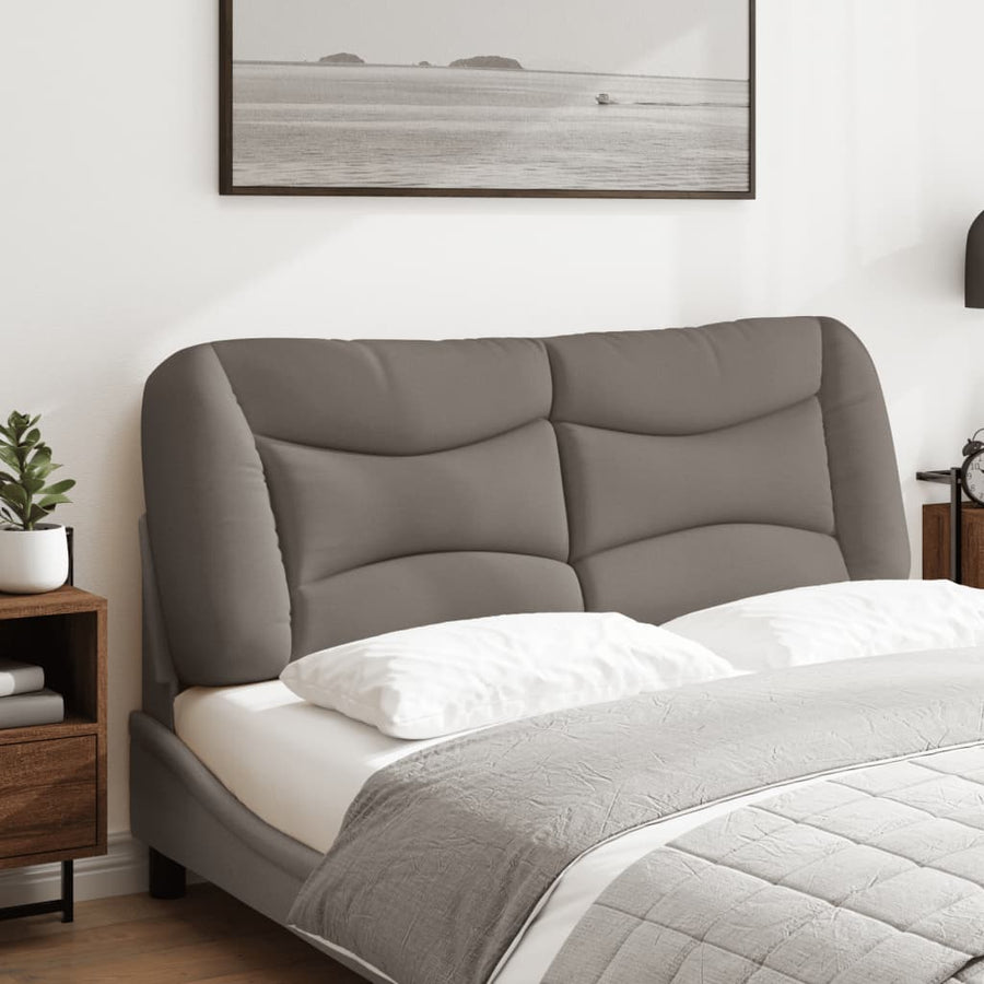 Hoofdbordkussen 140 Cm Stof Taupe