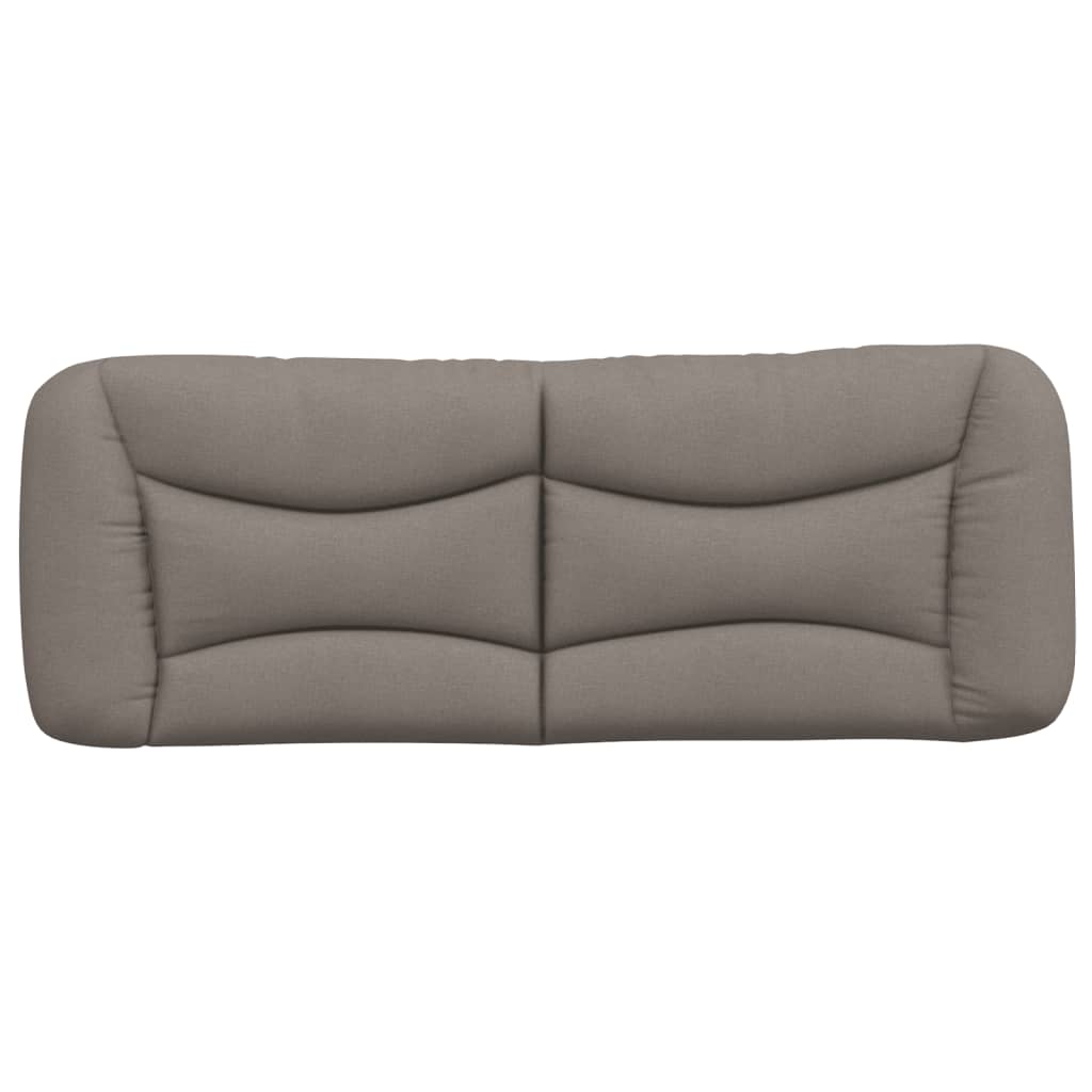 Hoofdbordkussen 140 Cm Stof Taupe