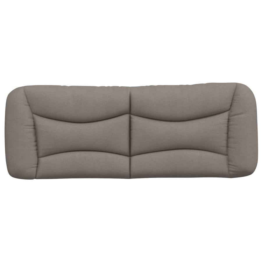 Hoofdbordkussen 140 Cm Stof Taupe