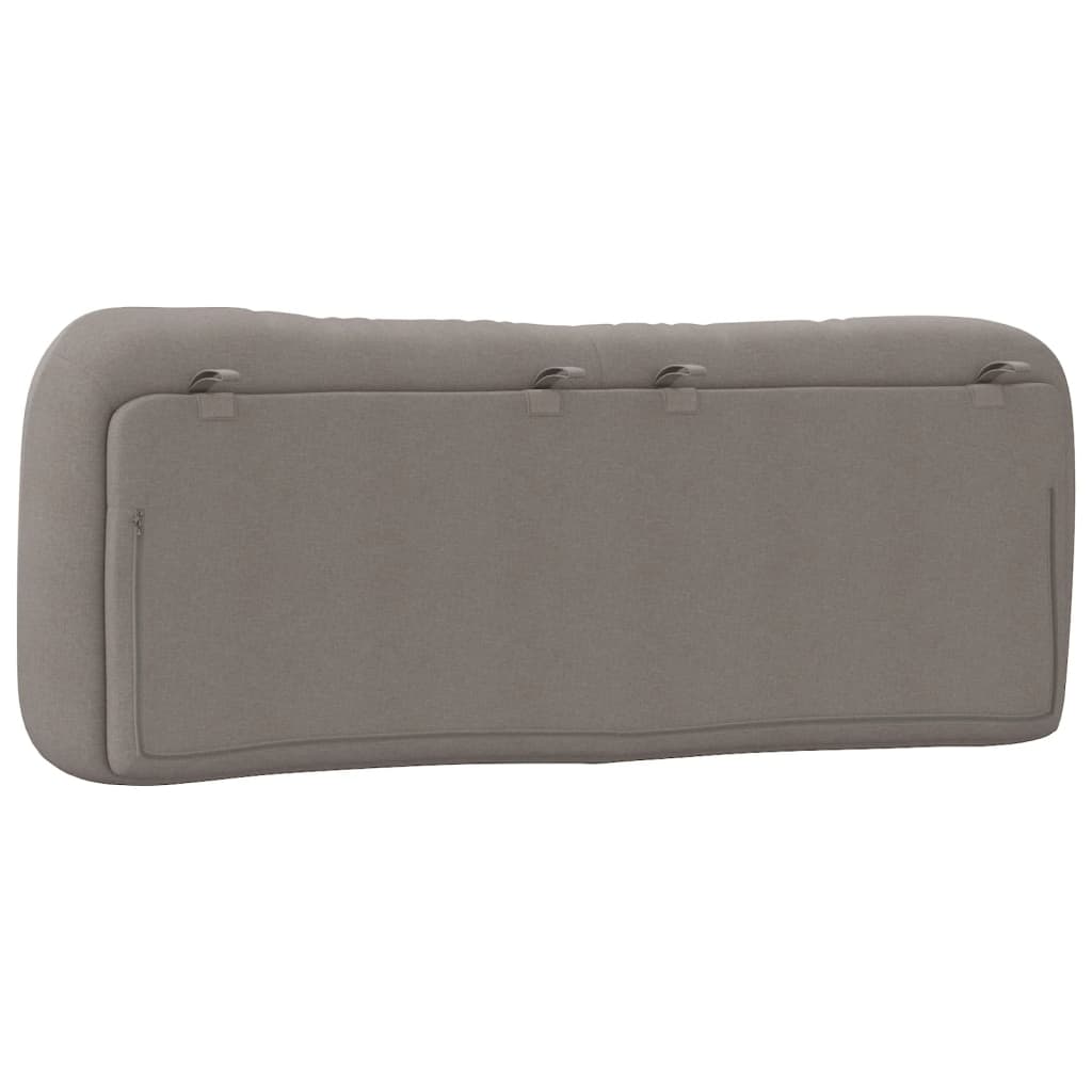 Hoofdbordkussen 140 Cm Stof Taupe