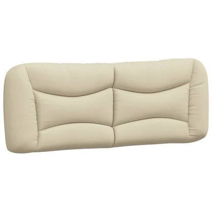 Hoofdbordkussen 140 Cm Stof Crèmekleurig