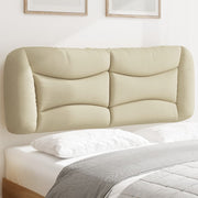 Headboard Cushion "Hvar" 140 cm fabric cream-colored