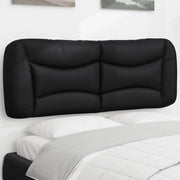 Headboard Pillow "Hvar" 140 cm faux leather black