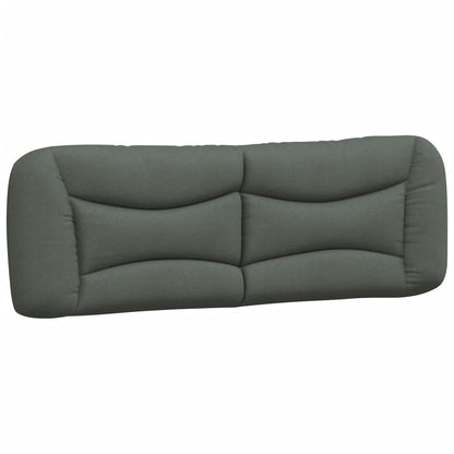 Hoofdbordkussen 160 Cm Stof Donkergrijs